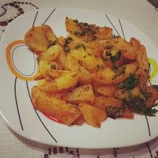 بطاطا مشرمله بالصور من Atouri Nadia Recipe Food Chicken Meat