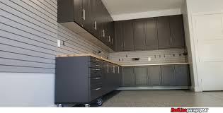 Shown with designwall, racor, wall mount. Garage Bike Storage Solution For A Dedicated Cyclist In Central Florida