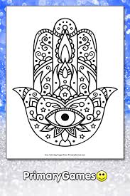 We have collected 37+ hamsa coloring page images of various designs for you to color. Hamsa Hand Coloring Page Free Printable Pdf From Primarygames