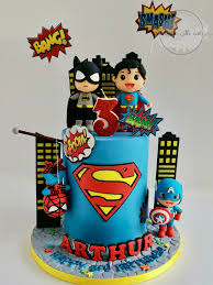 Sticks are topped with coordinating plastic beads and finished off with matching tassels.size shown on a 9. Celebrate With Cake Superheroes Themed Single Tier Cake