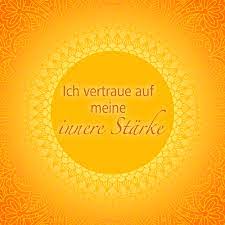 Innere stärke ist mut und mut ist eine entscheidung. Leinwandbild Ich Vertraue Auf Meine Innere Starke Schirner Onlineshop