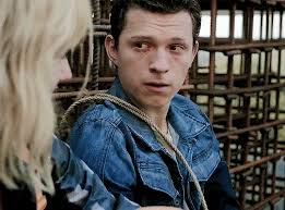 All gifs were made by me. Tom Holland Chaos Walking Gif Chaos Walking Gifs On Twitter Tom Holland And Daisy Ridley In Chaos Walking Chaos Lumbering Would Be More Fitting