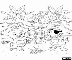 Through these coloring pages, meet the young pablo, his best friend tyrone. The Backyardigans Coloring Pages Printable Games