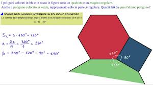 Geometria Poligoni E Angoli Interni Programma Primo Anno Youtube