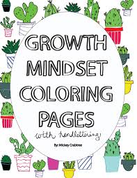 Growth mindset quotes coloring pages. Growth Mindset Coloring Book Crabtree Mickey 9781722275907 Amazon Com Books