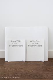 It is impossible to see shades in white unless you compare a sample to just a straight, pure white. White Dove By Benjamin Moore How To Pick A White Paint Color So Much Better With Age
