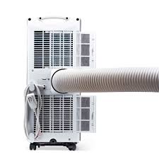 In most models it should be removed while using fan and dry mode as it is not required. Newair Ac 10100h Portable Ac Heater Ultra Compact 10 000 Btu Portable Air Conditioner Heater Combo