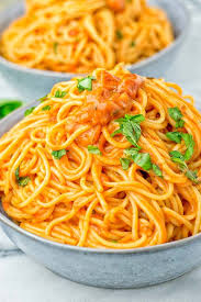 Instant Pot Spaghetti With Simple Tomato Sauce Recipe Easy Tomato Sauce Instant Pot Spaghetti Recipe Healthy Recipes