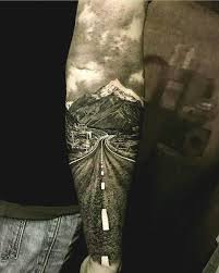 A forearm tattoo of a lion with geometric tattoo design elements to accentuate the design. 90 Coolest Forearm Tattoos Designs For Men And Women You Wish You Have
