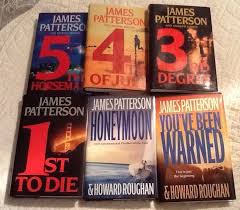 Lot Of 6 James Patterson Hardcover Novels Various Series Ebay Paperback Books Hardcover Book James Patterson