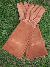 Rose Pruning Gloves For Men And Women In 2020 Leather Gardening Gloves Gardening Gloves Leather Work Gloves