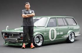 Image result for Grayish Green 1958 Datsun
