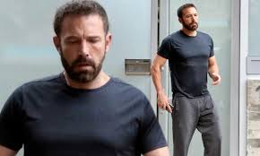 His accolades include two academy awards and three golden globe. Ben Affleck Looks In Great Shape With Chiseled Abs And Bulging Biceps At His West La Office Daily Mail Online