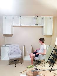 Custom home and office desks by woodmaster custom cabinets provide maximum storage and organization. Custom Desk Build Part One Diy Without Fear Ikea Kitchen Cabinets Diy Desk Ikea Kitchen