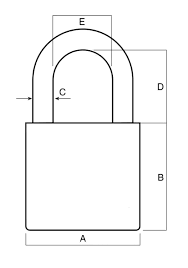 what does one mean by a 40mm padlock size quora