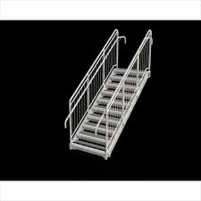 We will email and/or call you for approval of additional shipping charges. Straight Flight Staircase Level Tread Railing Round Bar Weland Ab Free Bim Object For Revit Bimobject