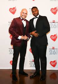 Luis Aucapina, Michael Harkins at RIVER FUND Gala 2017: "the tiedemann  effect²"