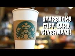 Here's your chance to warm up a bit. Free 10 Starbucks Gift Card Giveaway Youtube