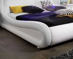 Bett 220x200 & bettgestell 220x200 0€ versand 0€ rückversand rechnung jetzt ihr doppelbett 220 x 200 cm online kaufen Polsterbett 200 X 220 Cm Weiss Clip Led