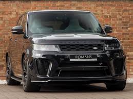 The entire range rover sport family has been updated for 2018, with changes including styling and performance tweaks and perhaps most importantly, land rover's new incontrol touch pro duo infotainment system. 2018 Used Land Rover Range Rover Sport Svr Svo Ligurian Black