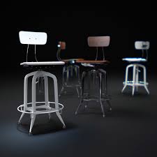 Check spelling or type a new query. 3d Model Vintage Toledo Bar Chair
