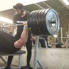 We can also form a simple proportion to calculate the result: 240 Kg 529 Lbs Bankpress Youtube