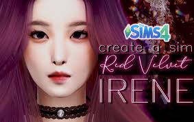 RED VELVET Sims4] : IRENE (CAS) ❣️ 레드벨벳 아이린 (심만들기)