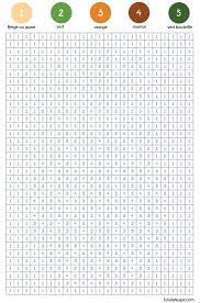 coloriage magique un ananas code numerote bonhomme de neige