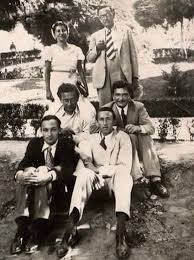 Azra Erhat Nurullah Atac Sabahattin Ali Bedri Rahmi Eyuboglu Necati Cumali Orhan Veli Kanik Her Biri Essiz Bir Ekol Ve Dostc Sanatcilar Edebiyat Resimler