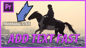 Then we used the dynamic link between photoshop and. How To Add Text In Adobe Premiere Pro Cc 2020 Youtube