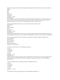 Gambar yang bersumber pada ungkapan perasaan / batin si penggambar disebut gambar …. Soal Kelas Xi Seni Rupa