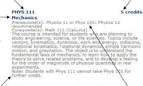 Course Descriptions Academic Calendar Ufv Ca
