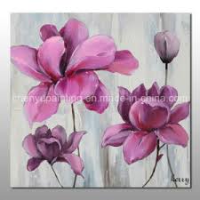 If you are a beginner and you have always wanted to learn how to paint acrylic flowers on canvas the easy way, then this class is for you! China Purple Flowers Acrylic Painting For Decoration China Oil Painting And Flower Painting Price