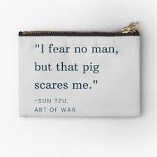 Sun Tzu Art Of War Quote Zipper Pouch By Cloud Five In 2021 Art Of War Quotes War Quotes Sun Tzu