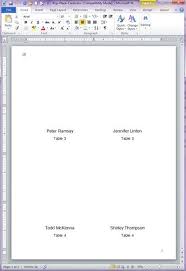 Existing templates are the quickest route to an excellent looking folding card that is easily customized in microsoft word. How To Print Place Cards Free Place Card Template Place Card Template Place Card Template Word