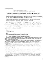 Regulile generale de aplicare a sancţiunii fiscale capitolul 14 procedura de examinare a cazurilor de încălcare fiscală articolul 239. Pdf Cod Procedura Fiscala Olivia Enachescu Academia Edu