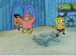 Squidward tentacles memes squidward funny memes squidward reaction memes squidward dank memes squidward's house memes squidward clarinet memes squidward on a chair memes squidward running away memes please note that this site uses cookies to personalise content and adverts, to provide social media features, and to analyse web traffic. Reactions On Twitter Spongebob Patrick And Spongebobs Parents Running Into Spongebob S House Squidward Buried Under The Sand