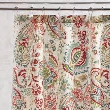 Siena Multi Paisley Shower Curtain Pier 1 Imports Paisley Shower Curtain Shower Curtain Curtains