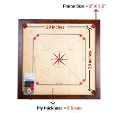 Buy Carrom Board Game Online Geologic Carrom Board 520