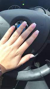 Black nail polish on short nails. Awesome 44 Winter Short Nail Acrylic Square To Try Now Http Vattire Com Index Php 2018 11 30 44 Winter Short Nail Acrylic S Nagel Kunst Herz Nagel Susse Nagel