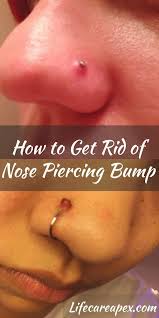 Pin On Nose Piercing