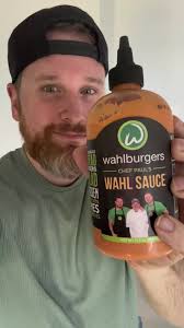 Trying the Viral Wahlburgers WAHL SAUCE #burgers #food #wahlsauce  #delicious #delicious #sauce #bbq