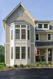 The Macarthur 2 Story Bay Window House Exterior Bay Window Exterior Window Trim Exterior
