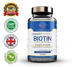 You can feed the capsules whole, often with a treat, or you can alternatively open them and sprinkle the tasteless white powder onto or into your pet's food. Biotin 10 000mcg Hair Growth Tablets Max Strength Healthy Skin Nails Vit B7 Ebay