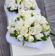 Check out our beige wedding bouquet selection for the very best in unique or custom, handmade pieces from our bouquets shops. White And Cream Bridal Party Bouquets Flower Wholesalers Auckland