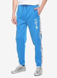 Dragon Ball Z Vegeta Track Pants Lace Up Leggings Galaxy Leggings Pants