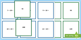 Multiplying And Dividing By 10 100 And 1000 Matching Cards