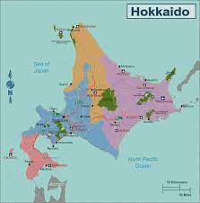 Home to japan's native ainu people. File Japan Hokkaido Map Svg Travel Guide At Wikivoyage