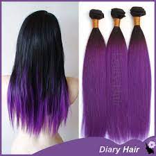 5 out of 5 stars. 1b Purple Ombre Straight Remy Hair Extensions 7a Unprocessed Brazilian Virgin Hair Weave Black Purple Two Tone Ombre Hairstyles Hair Accessories Natural Hair Hair Pastelhair Treatment Aliexpress
