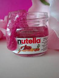 Nutella Glitzer Slime